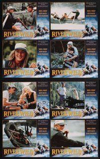 2g757 RIVER WILD 8 LCs '94 Meryl Streep, Kevin Bacon, David Strathairn, white water rafting!