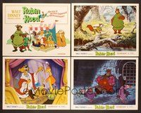 2g011 ROBIN HOOD 9 LCs '73 Walt Disney's cartoon version, the way it REALLY happened!