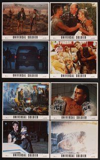 2g937 UNIVERSAL SOLDIER 8 LCs '92 Jean-Claude Van Damme, Dolph Lundgren, Ally Walker!