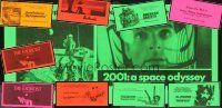 2h017 LOT OF 40 MINI PAPER BANNERS '70s 2001, Exorcist, Magnum Force, Butch Cassidy & more!