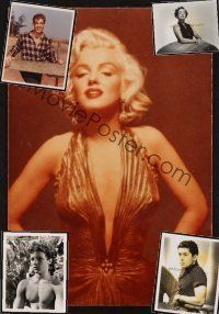 2h021 LOT OF 5 REPRO STILLS '80s Marilyn Monroe, Joan Crawford, Johnny Sheffield, Granger, Madison