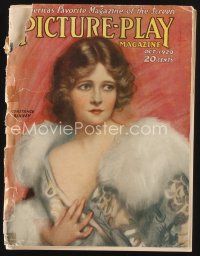 2h104 PICTURE PLAY magazine October 1920 artwork portrait of glamorous Cosntance Binney!