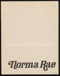 2h243 NORMA RAE script '79 screenplay by Irving Ravetch & Harriet Frank Jr.!