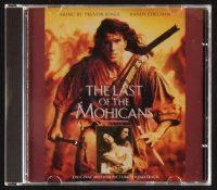 2h336 LAST OF THE MOHICANS soundtrack CD '92 original score by Trevor Jones!