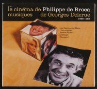 2h343 PHILIPPE DE BROCA compilation CD '03 original scores from his movies by Georges Delerue!