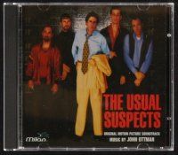 2h357 USUAL SUSPECTS soundtrack CD '95 original motion picture score by John Ottman!