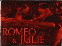 2h382 ROMEO & JULIET Danish program '69 Franco Zeffirelli's version of William Shakespeare's play!
