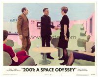 2j007 2001: A SPACE ODYSSEY LC #3 R72 Stanley Kubrick, passengers on luxurious space station!