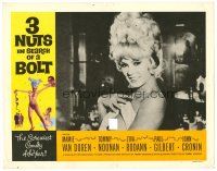 2j009 3 NUTS IN SEARCH OF A BOLT LC '64 close up of sexy Mamie Van Doren removing her top!