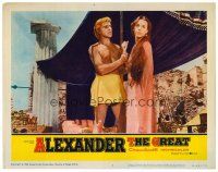 2j032 ALEXANDER THE GREAT LC #2 R60 close up of barechested Richard Burton w/ pretty Claire Bloom!