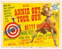 2j046 ANNIE GET YOUR GUN TC '50 Betty Hutton as the greatest sharpshooter, Howard Keel