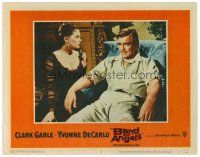 2j065 BAND OF ANGELS LC #4 '57 Clark Gable & his beautiful slave mistress Yvonne De Carlo!