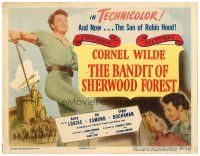2j067 BANDIT OF SHERWOOD FOREST TC '45 full-length image of Cornel Wilde in the title role!