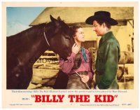 2j108 BILLY THE KID LC #2 R55 Robert Taylor meets pretty Mary Howard for the first time!