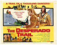 2j227 DESPERADO TRAIL TC '66 Lex Barker as Old Shatterhand, where murder rides with outlaw greed!