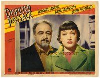 2j240 DISPUTED PASSAGE LC '39 cool portrait image of Chinese Dorothy Lamour w/Akim Tamiroff!