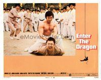 2j261 ENTER THE DRAGON LC #2 '73 students gathered around Bolo Yeung beating his opponent!