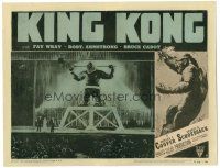 2j442 KING KONG LC #5 R52 best image of giant ape chained on stage in front of huge crowd!