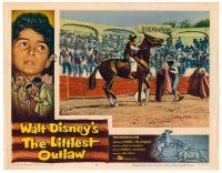 2j469 LITTLEST OUTLAW LC #5 '55 Walt Disney, crowd watches matadors & boy on horse in arena!