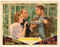 2j530 MERRILY WE LIVE LC '38 Brian Aherne doesn't want food, he just wants the telephone!