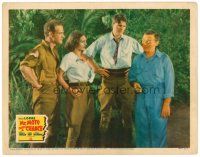 2j554 MR. MOTO TAKES A CHANCE LC '38 Asian Peter Lorre with pretty Rochelle Hudson & two men!