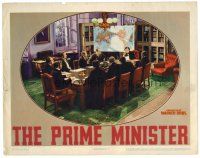 2j634 PRIME MINISTER LC '42 John Gielgud with other men in meeting room!
