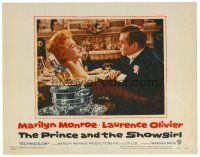 2j635 PRINCE & THE SHOWGIRL LC #1 '57 Laurence Olivier w/sexy Marilyn Monroe by champagne bucket!