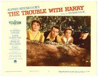 2j869 TROUBLE WITH HARRY LC #5 '55 Edmund Gwenn, John Forsythe, Shirley MacLaine, Mildred Natwick!
