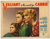 2j897 VALIANT IS THE WORD FOR CARRIE LC '36 trampy Gladys George is reformed by adopted orphans!