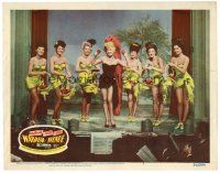 2j915 WABASH AVENUE LC #2 '50 sexy Betty Grable performing on stage with six showgirls!