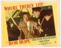 2j935 WHERE THERE'S LIFE LC #3 '47 Bob Hope surrounded by William Bendix & other cops with batons!