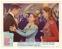 2j972 WORDS & MUSIC LC #5 '49 Judy Garland welcomes Tom Drake and Janet Leigh to Hollywood!