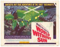 2j974 WORLD WITHOUT SUN TC '65 Le Monde sans Soleil, Jacques-Yves Cousteau's oceanauts!
