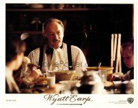 2j977 WYATT EARP LC '94 close up of Gene Hackman at dinner table with children!