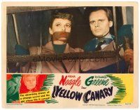 2j982 YELLOW CANARY LC '44 close up of scared Anna Neagle & Albert Lieven!