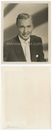 2k103 BARRY SULLIVAN 8x10.25 still '60s head & shoulders portrait wearing suit & tie!