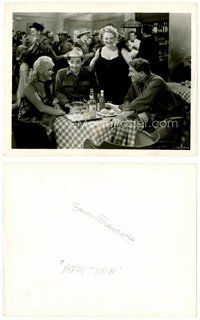 2k147 BOOM TOWN 8x10.25 still '40 Clark Gable & Spencer Tracy eating with pretty bar girls!