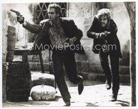 2k162 BUTCH CASSIDY & THE SUNDANCE KID 7x9 still '69 Newman & Redford in shoot out at climax!