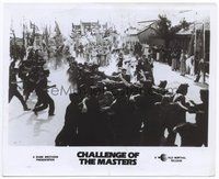 2k190 CHALLENGE OF THE MASTERS 8x10 still '76 Huang Fei-hong yu liu a cia, kung fu battle scene!