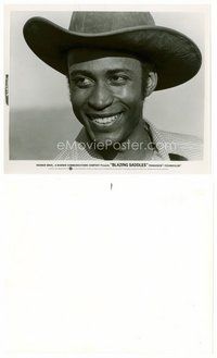 2k209 CLEAVON LITTLE 8x10 still '74 smiling close up in cowboy hat from Blazing Saddles!