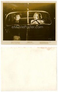 2k226 CRACK-UP 8x10.25 still '46 Claire Trevor drives Pat O'Brien in her car!
