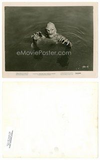 2k228 CREATURE FROM THE BLACK LAGOON 8x10 still '54 best close up of the monster in the water!
