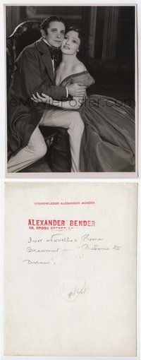 2k404 IVOR NOVELLO English 6.5x8.5 stage play still '20s in Perchance to Dream by Alexander Bender!