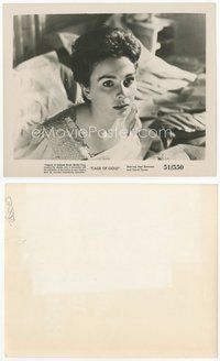 2k432 JEAN SIMMONS 8.25x10 still '51 close up of the pretty star from Cage of Gold!
