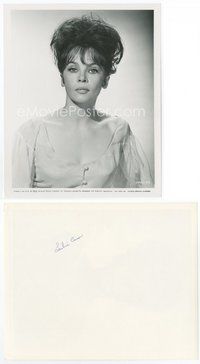 2k476 LESLIE CARON 8x10 still '65 head & shoulders portrait of the sexy French actress!