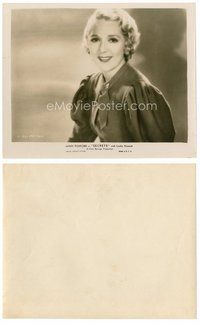 2k521 MARY PICKFORD 8x10 still '33 waist-high smiling portrait of the pretty star from Secrets!