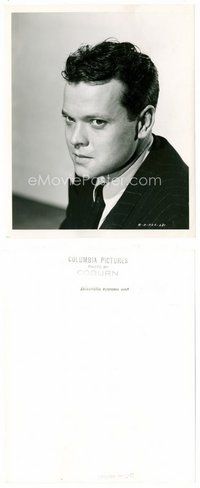 2k573 ORSON WELLES 8x10 still '40s great head & shoulders portrait by Coburn!