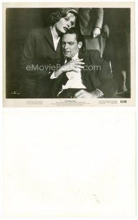 2k780 TURNING POINT 8x10 still '52 William Holden is comforted by pretty Alexis Smith!
