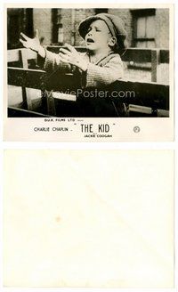 2k459 KID English FOH LC R50s young Jackie Coogan cries out from behind fence!