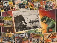 2m017 LOT OF 10 MEXICAN LOBBY CARDS '50 - '68 lots of great sci-fi titles + Charlie Chaplin!